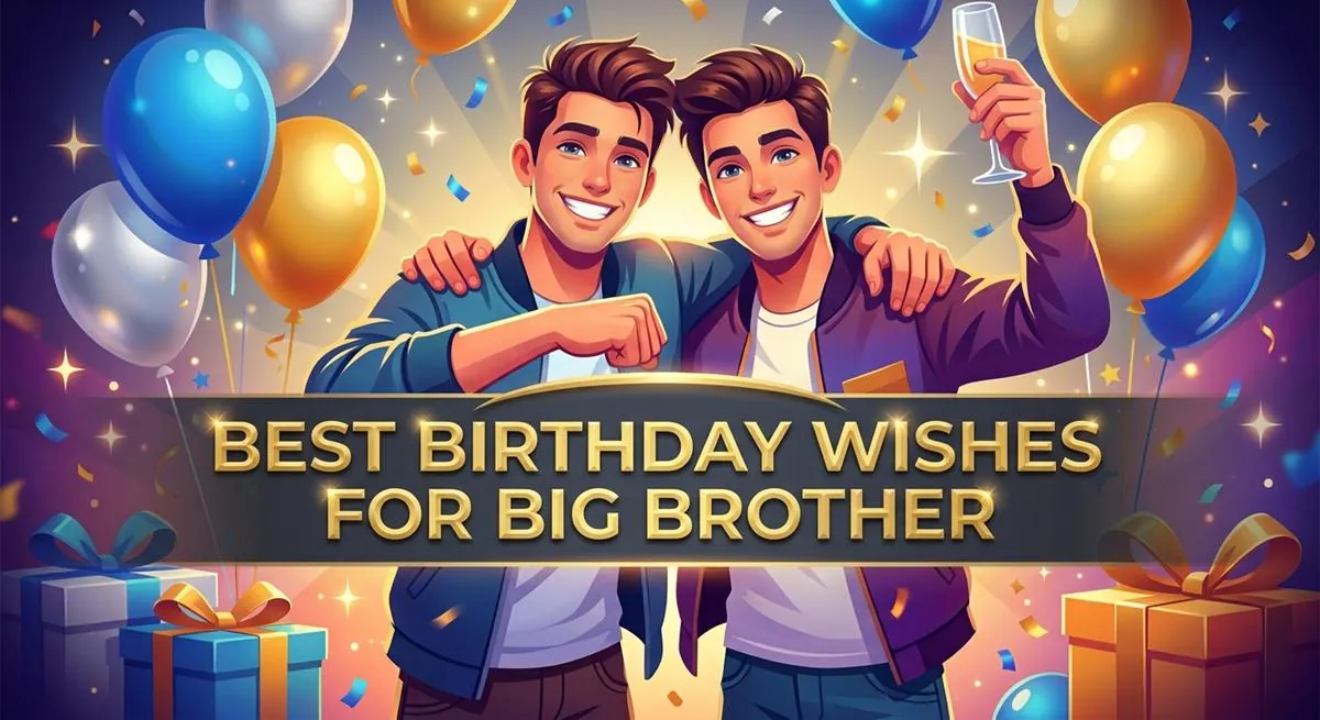 Birthday Wishes for Big Brother