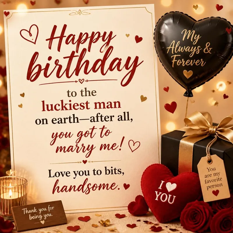 Birthday Wishes for Husband with Love