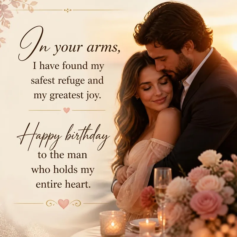 Birthday Wishes for Husband with Love