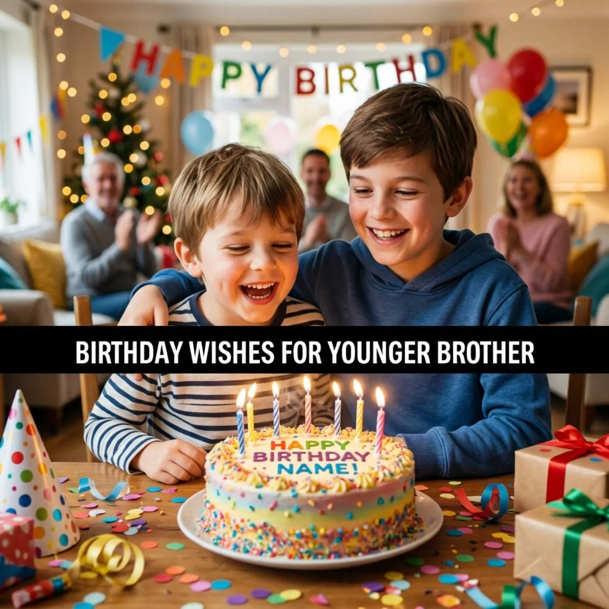 Birthday Wishes for Younger Brother